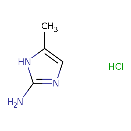 Cc1cnc([nH]1)N.Cl