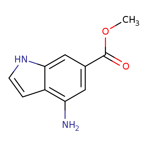 COC(=O)c1cc(N)c2c(c1)[nH]cc2