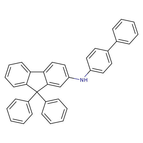 c1ccc(cc1)c1ccc(cc1)Nc1ccc2c(c1)C(c1ccccc1)(c1ccccc1)c1c2cccc1