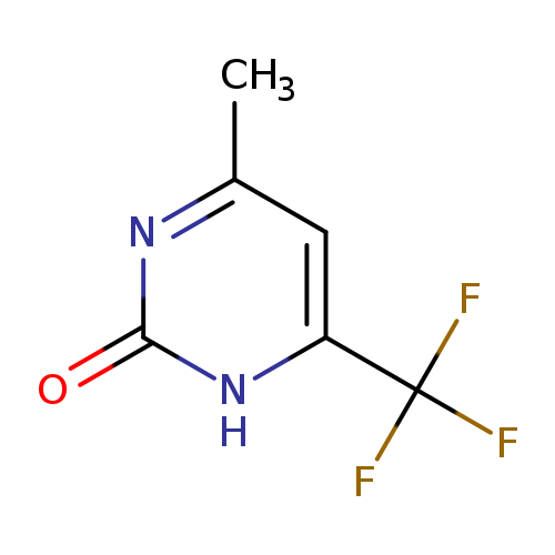 FC(c1cc(C)nc(=O)[nH]1)(F)F