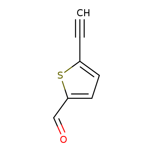 O=Cc1ccc(s1)C#C
