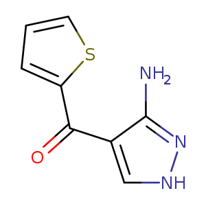 Nc1n[nH]cc1C(=O)c1cccs1