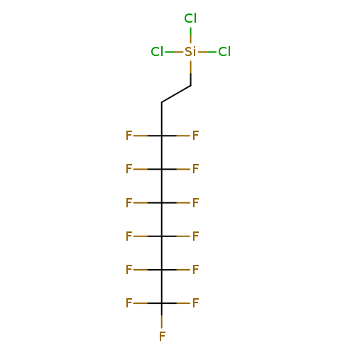 Cl[Si](CCC(C(C(C(C(C(F)(F)F)(F)F)(F)F)(F)F)(F)F)(F)F)(Cl)Cl