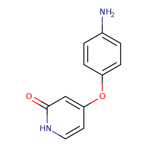 Nc1ccc(cc1)Oc1cc[nH]c(=O)c1