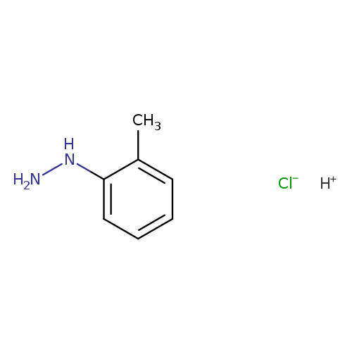 NNc1ccccc1C.[Cl-].[H+]