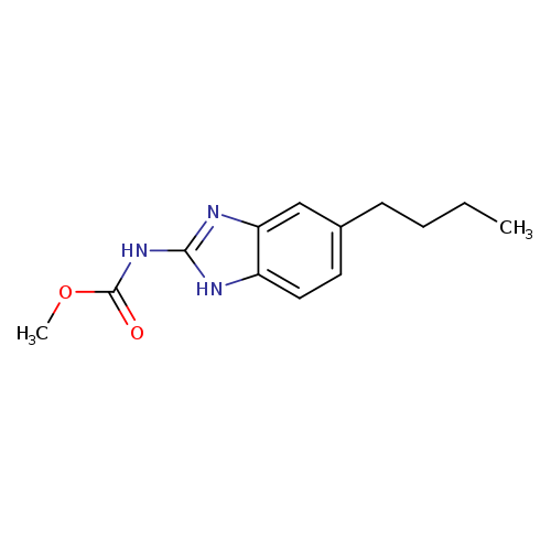 CCCCc1ccc2c(c1)nc([nH]2)NC(=O)OC