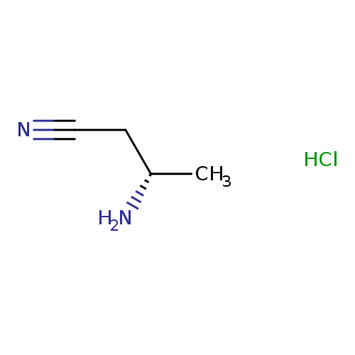 C[C@@H](CC#N)N.Cl