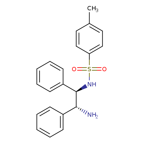 Cc1ccc(cc1)S(=O)(=O)N[C@@H]([C@@H](c1ccccc1)N)c1ccccc1