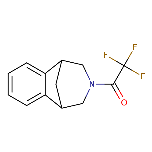 O=C(C(F)(F)F)N1CC2CC(C1)c1c2cccc1