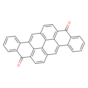 O=C1c2ccccc2c2c3c1ccc1c3c3c(c2)ccc2c3c(c1)c1ccccc1C2=O