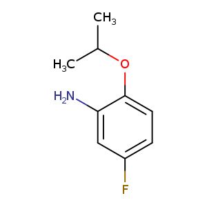 CC(Oc1ccc(cc1N)F)C