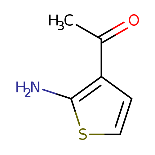 CC(=O)c1ccsc1N