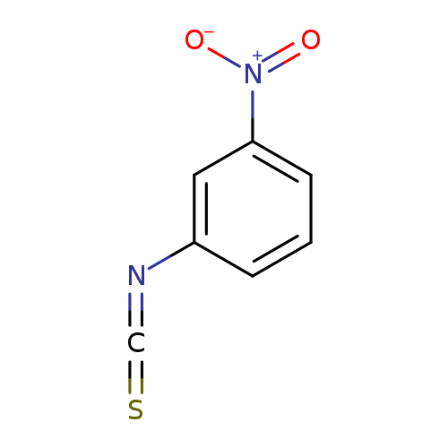 S=C=Nc1cccc(c1)[N+](=O)[O-]