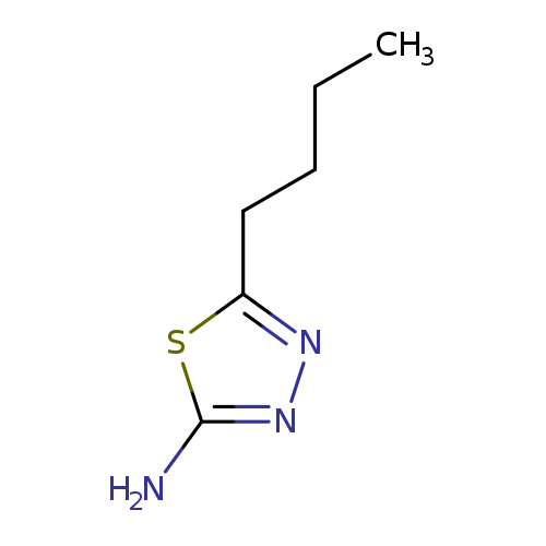 CCCCc1nnc(s1)N