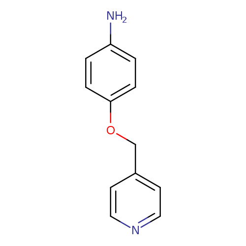 Nc1ccc(cc1)OCc1ccncc1