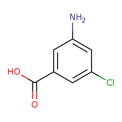 Nc1cc(Cl)cc(c1)C(=O)O