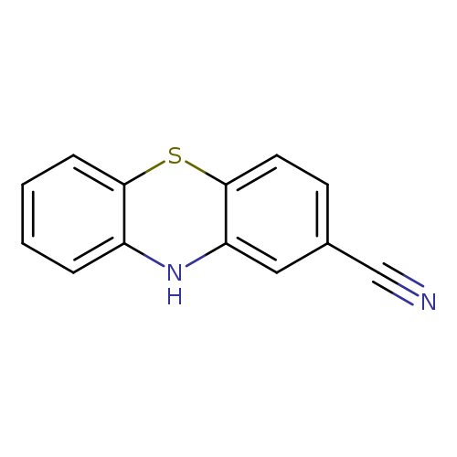 N#Cc1ccc2c(c1)Nc1c(S2)cccc1