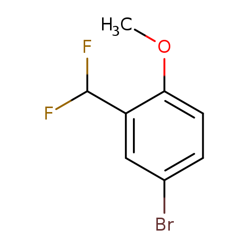 COc1ccc(cc1C(F)F)Br