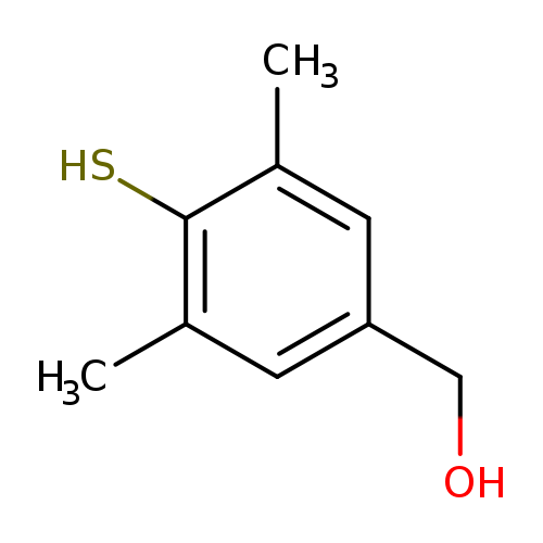 OCc1cc(C)c(c(c1)C)S