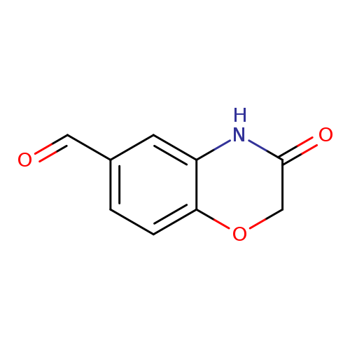 O=Cc1ccc2c(c1)NC(=O)CO2