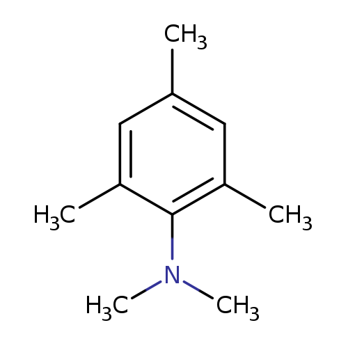 Cc1cc(C)c(c(c1)C)N(C)C