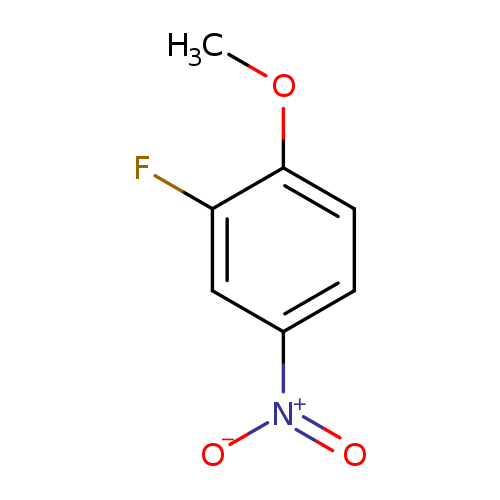 COc1ccc(cc1F)[N+](=O)[O-]