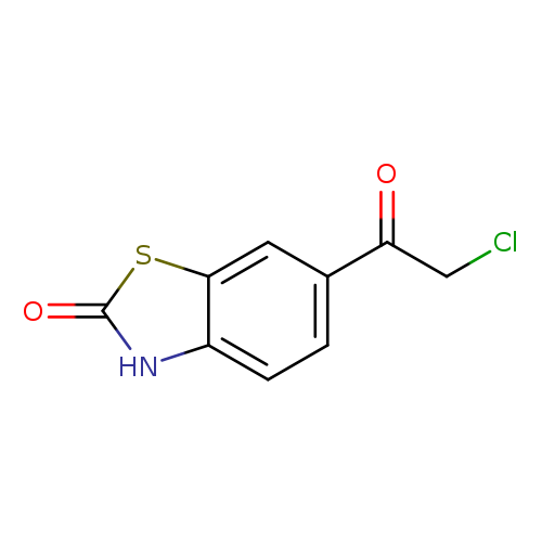 ClCC(=O)c1ccc2c(c1)sc(=O)[nH]2