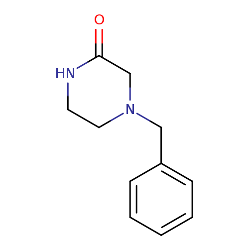 O=C1NCCN(C1)Cc1ccccc1