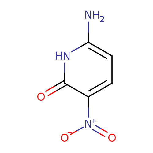 [O-][N+](=O)c1ccc([nH]c1=O)N