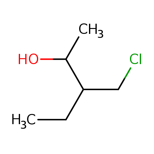 CCC(C(O)C)CCl