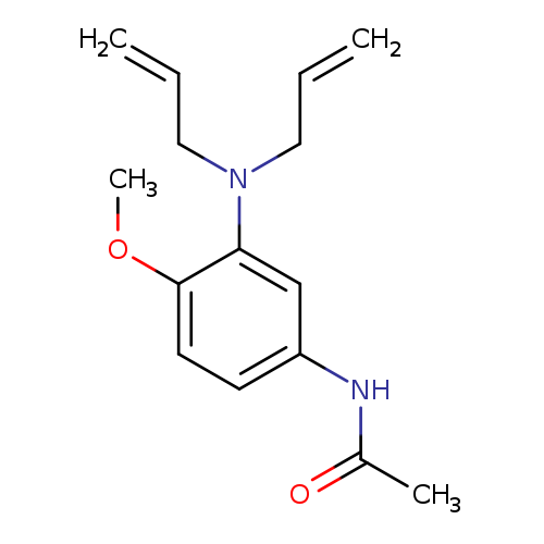 C=CCN(c1cc(ccc1OC)NC(=O)C)CC=C