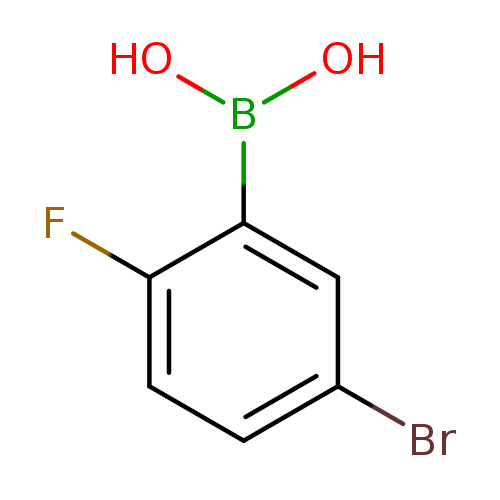 Brc1ccc(c(c1)B(O)O)F