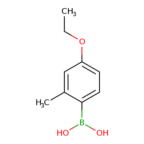 CCOc1ccc(c(c1)C)B(O)O