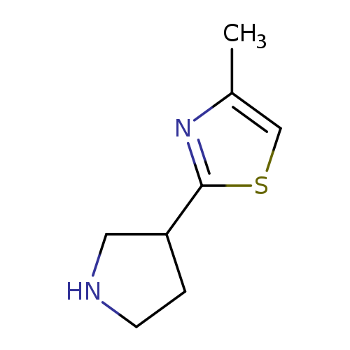 Cc1csc(n1)C1CNCC1