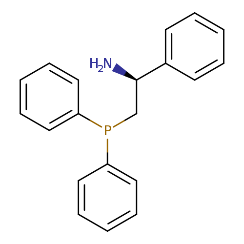 N[C@@H](c1ccccc1)CP(c1ccccc1)c1ccccc1