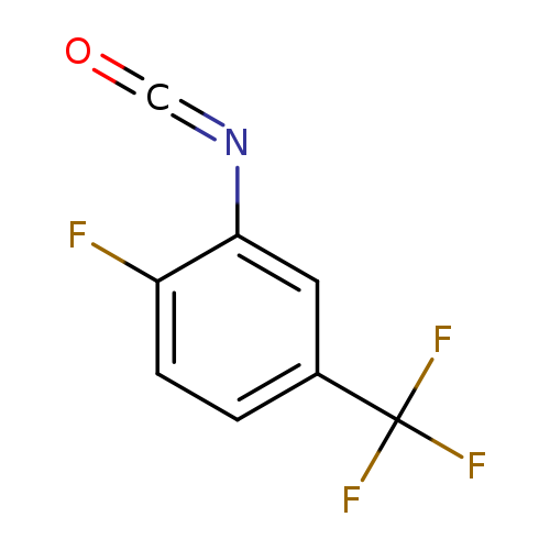 O=C=Nc1cc(ccc1F)C(F)(F)F