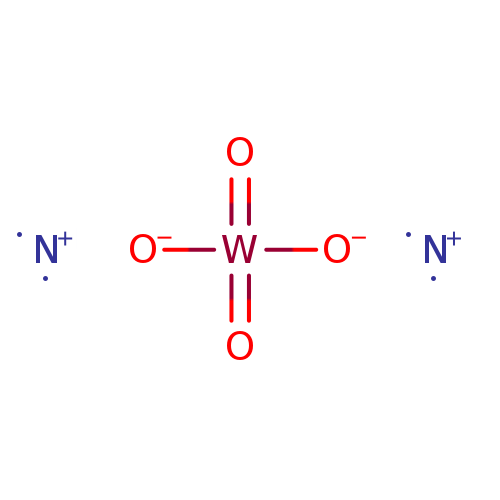 [O-][W](=O)(=O)[O-].[N+].[N+]