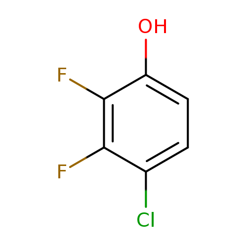 Oc1ccc(c(c1F)F)Cl