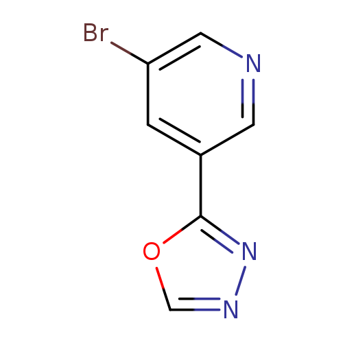 Brc1cncc(c1)c1nnco1