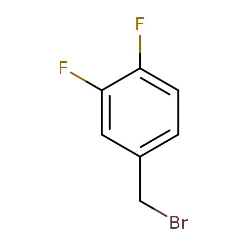 BrCc1ccc(c(c1)F)F