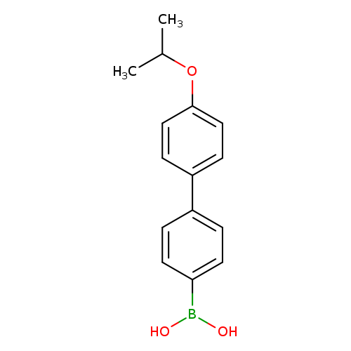 CC(Oc1ccc(cc1)c1ccc(cc1)B(O)O)C