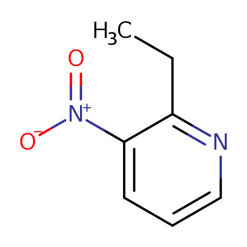 CCc1ncccc1[N+](=O)[O-]