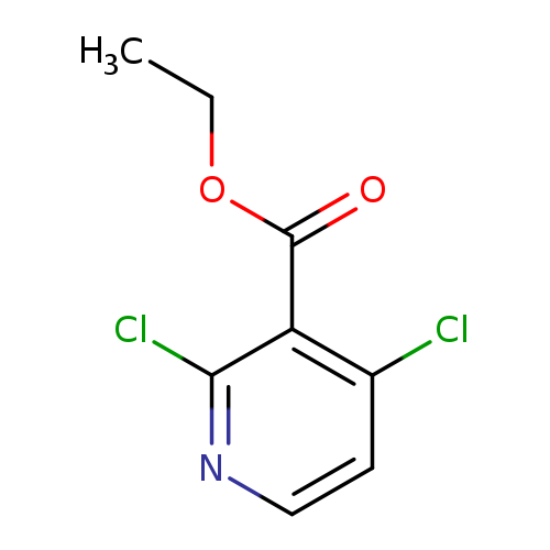 CCOC(=O)c1c(Cl)ccnc1Cl