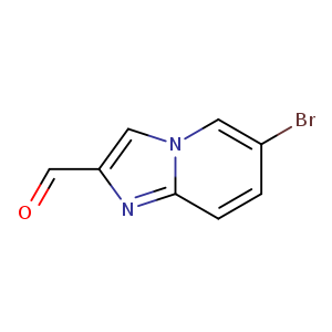 O=Cc1cn2c(n1)ccc(c2)Br