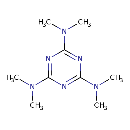 CN(c1nc(nc(n1)N(C)C)N(C)C)C