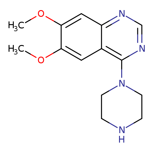 COc1cc2c(cc1OC)ncnc2N1CCNCC1