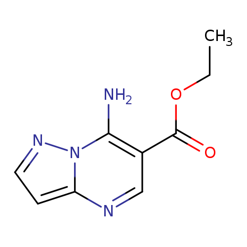 CCOC(=O)c1cnc2n(c1N)ncc2