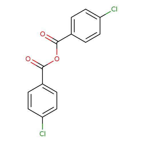 O=C(c1ccc(cc1)Cl)OC(=O)c1ccc(cc1)Cl