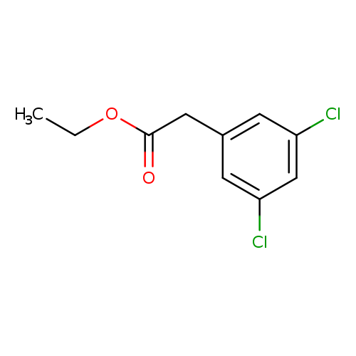 CCOC(=O)Cc1cc(Cl)cc(c1)Cl