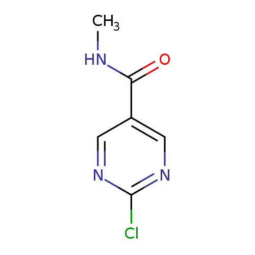 CNC(=O)c1cnc(nc1)Cl